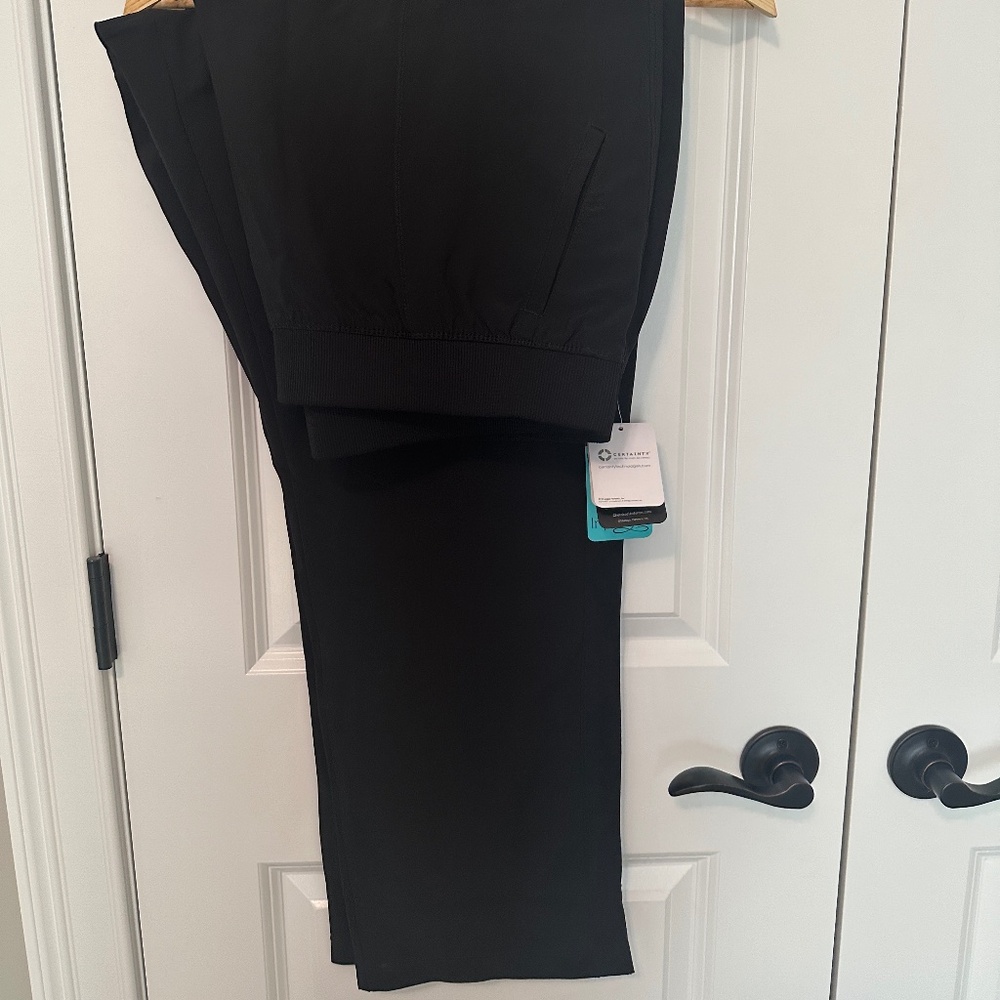 Infinity Cherokee Women's Black Scrub Pants - 2XL